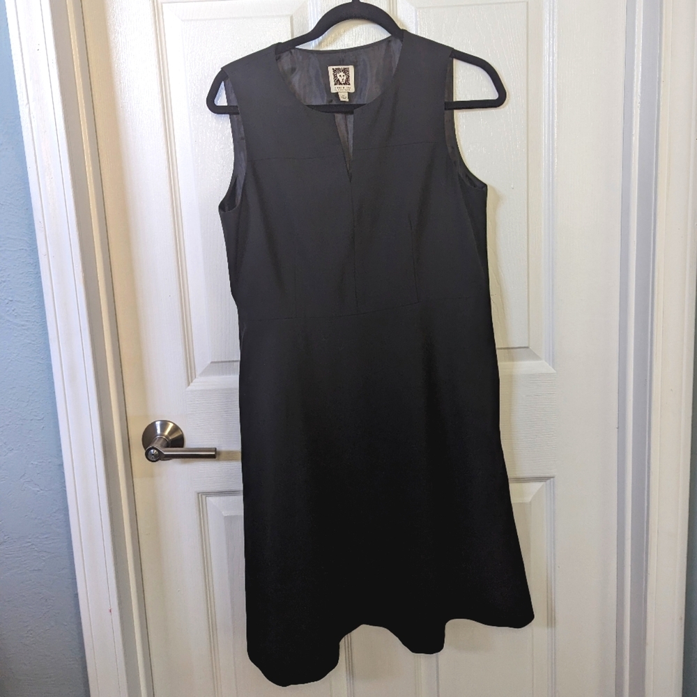 Anne Klein Suit Separates Black Dress Size 8 Petite